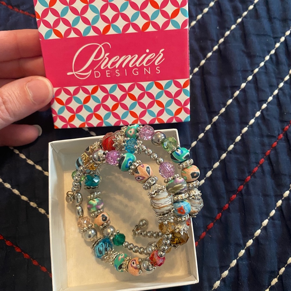 Coil bracelet from Premier Designs jewelry